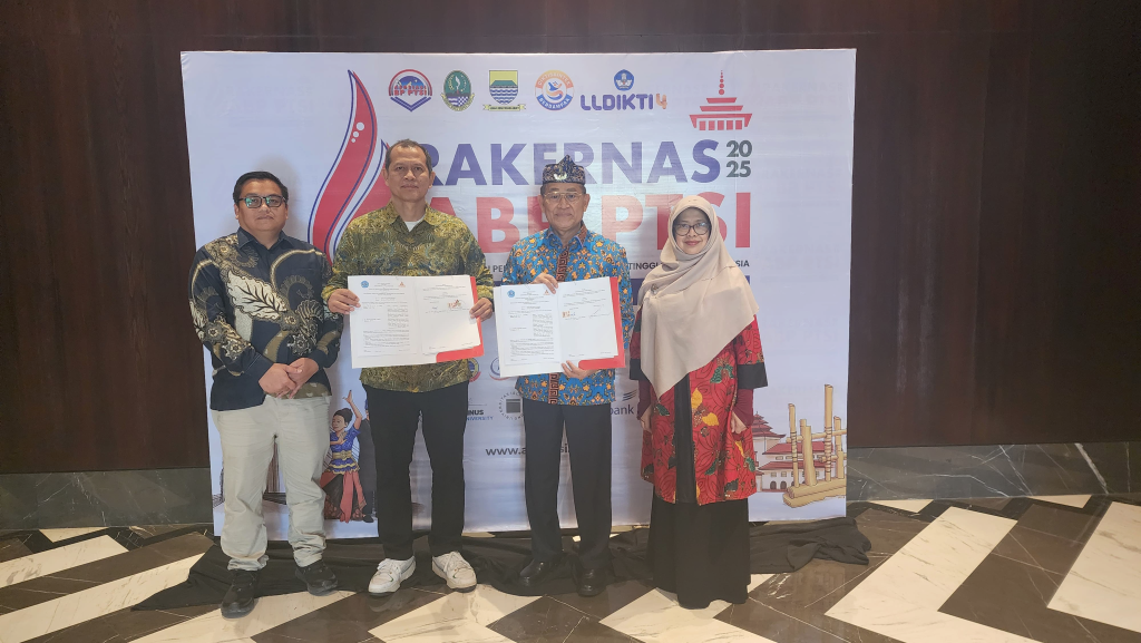 MoU STIE ARLINDO dengan Universitas LangLang Buana Bandung